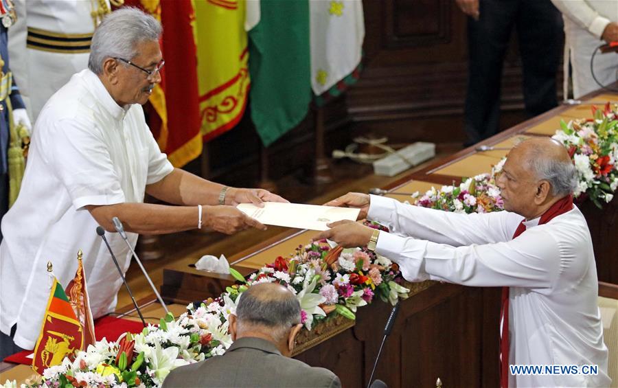 SRI LANKA-COLOMBO-NEW CABINET-MEMBERS