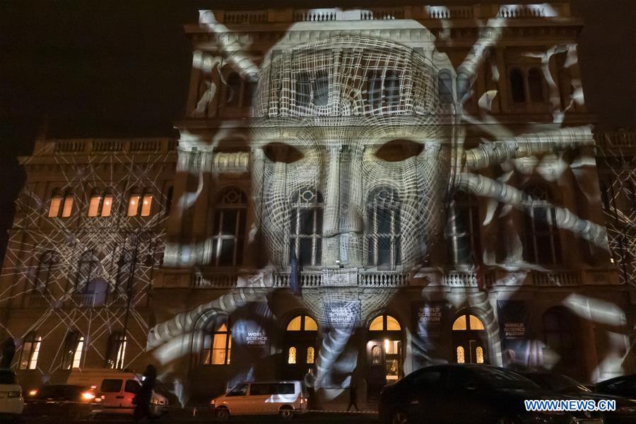 HUNGARY-BUDAPEST-LIGHT PROJECTIONS SHOW