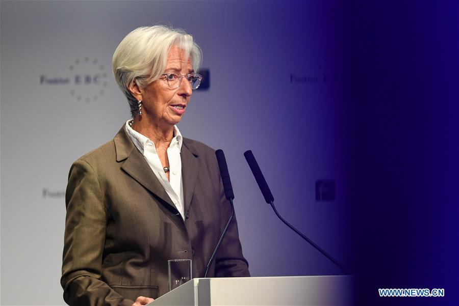 (PORTRAITS)GERMANY-FRANKFURT-EUROPEAN BANKING CONGRESS-CHRISTINE LAGARDE