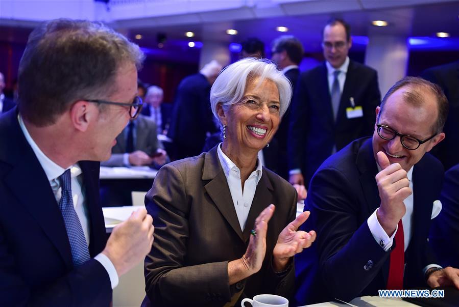 (PORTRAITS)GERMANY-FRANKFURT-EUROPEAN BANKING CONGRESS-CHRISTINE LAGARDE
