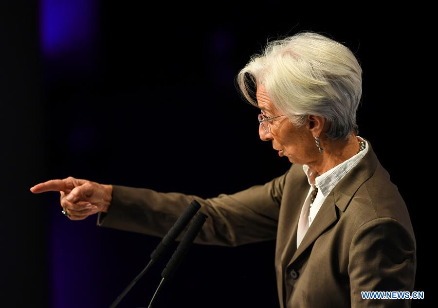 (PORTRAITS)GERMANY-FRANKFURT-EUROPEAN BANKING CONGRESS-CHRISTINE LAGARDE