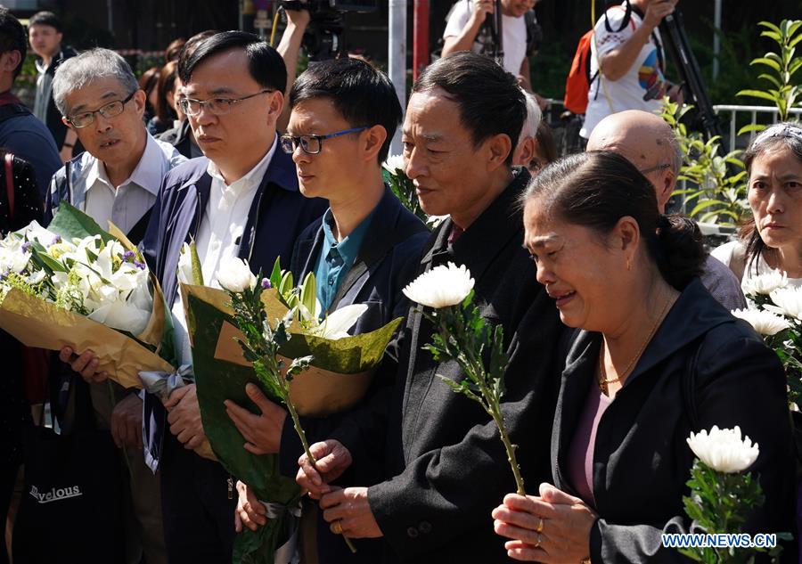CHINA-HONG KONG-SENIOR SANITATION WORKER-MOURNING (CN)