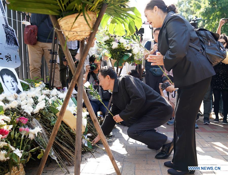 CHINA-HONG KONG-SENIOR SANITATION WORKER-MOURNING (CN)