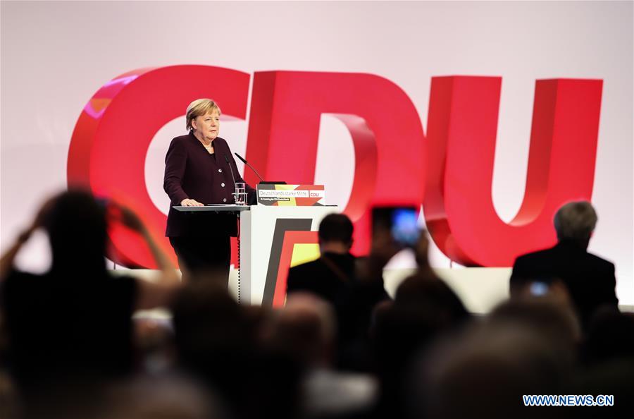 GERMANY-LEIPZIG-CDU-PLENARY MEETING