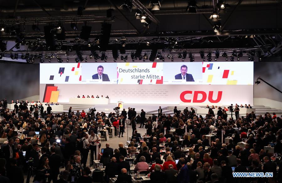 GERMANY-LEIPZIG-CDU-PLENARY MEETING