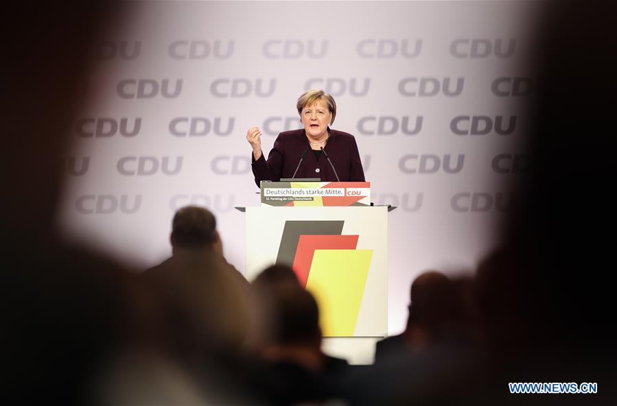 GERMANY-LEIPZIG-CDU-PLENARY MEETING