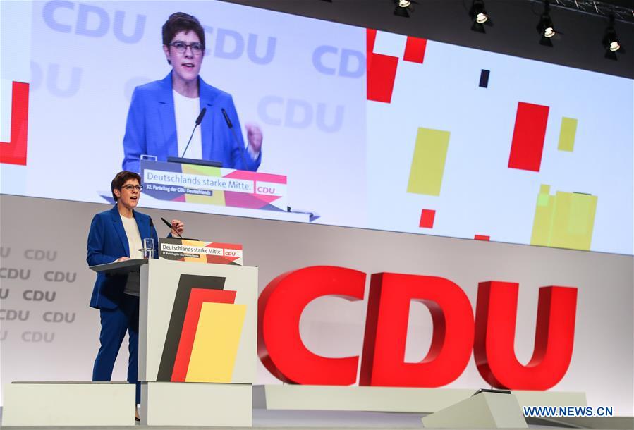 GERMANY-LEIPZIG-CDU-PLENARY MEETING