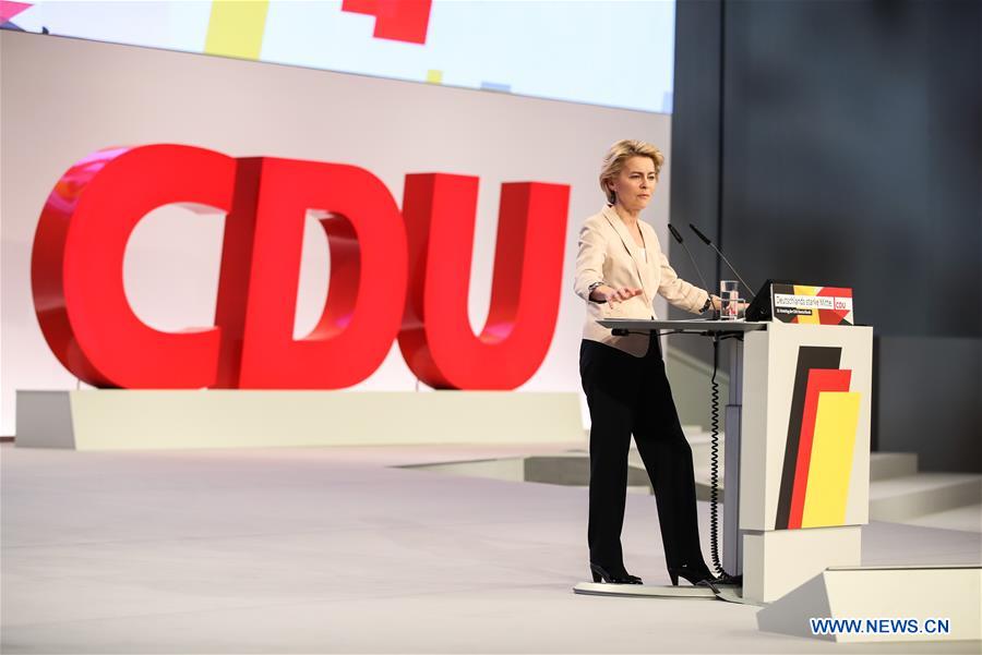 GERMANY-LEIPZIG-CDU-PLENARY MEETING