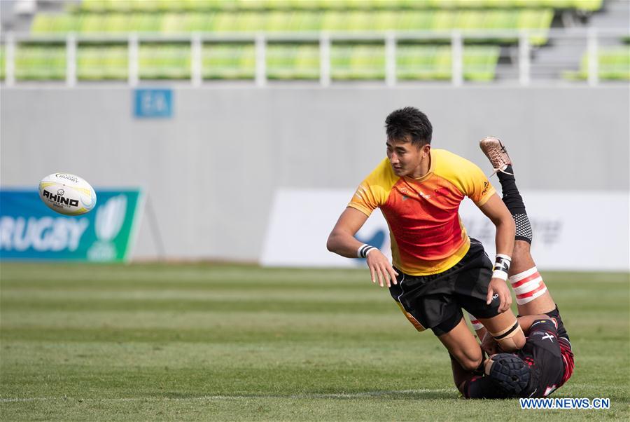 (SP)SOUTH KOREA-INCHEON-TOKYO OLYMPICS- MEN'S RUGBY ASIAN REGIONAL QUALIFIERS