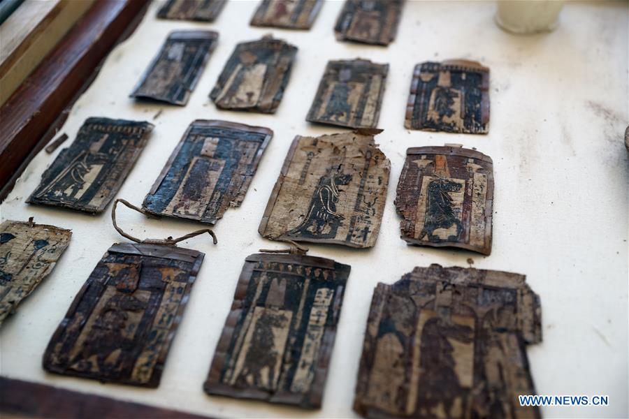 EGYPT-GIZA-SAQQARA-ANIMAL MUMMIES AND STATUES-DISCOVERY