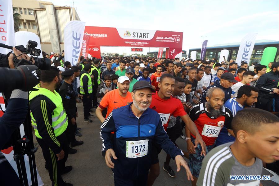 (SP)LIBYA-TRIPOLI-MARATHON