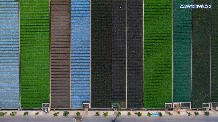 CHINA-YUNNAN-YUXI-SCENERY-AERIAL VIEW (CN)