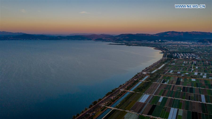 CHINA-YUNNAN-YUXI-SCENERY-AERIAL VIEW (CN)