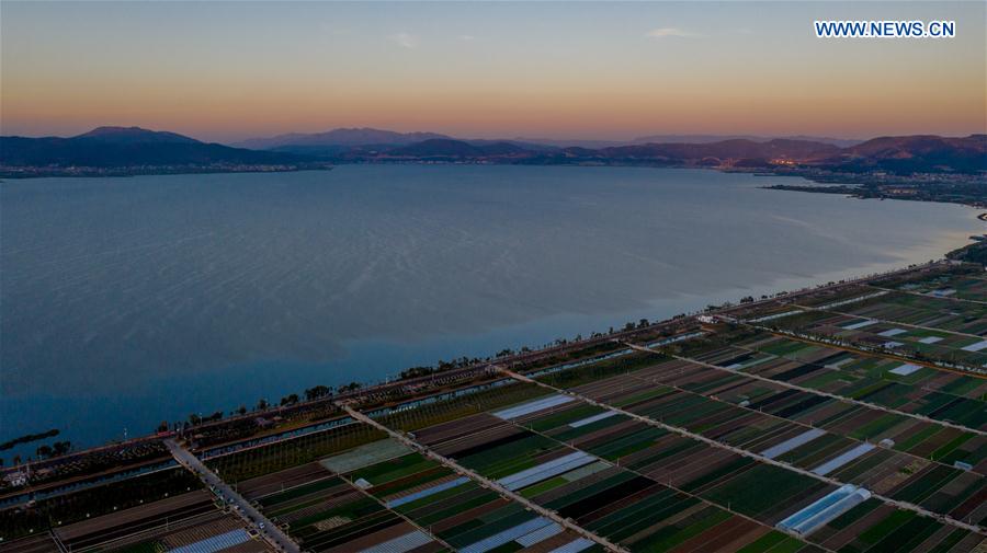 CHINA-YUNNAN-YUXI-SCENERY-AERIAL VIEW (CN)
