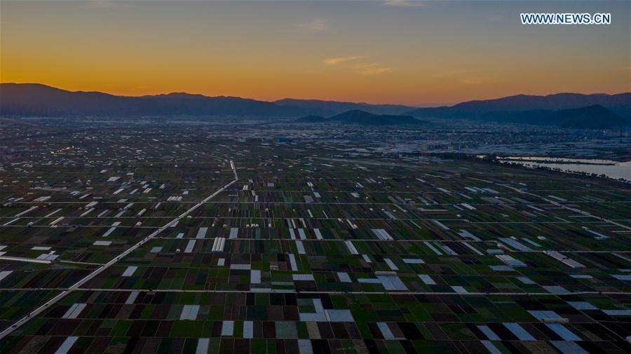 CHINA-YUNNAN-YUXI-SCENERY-AERIAL VIEW (CN)