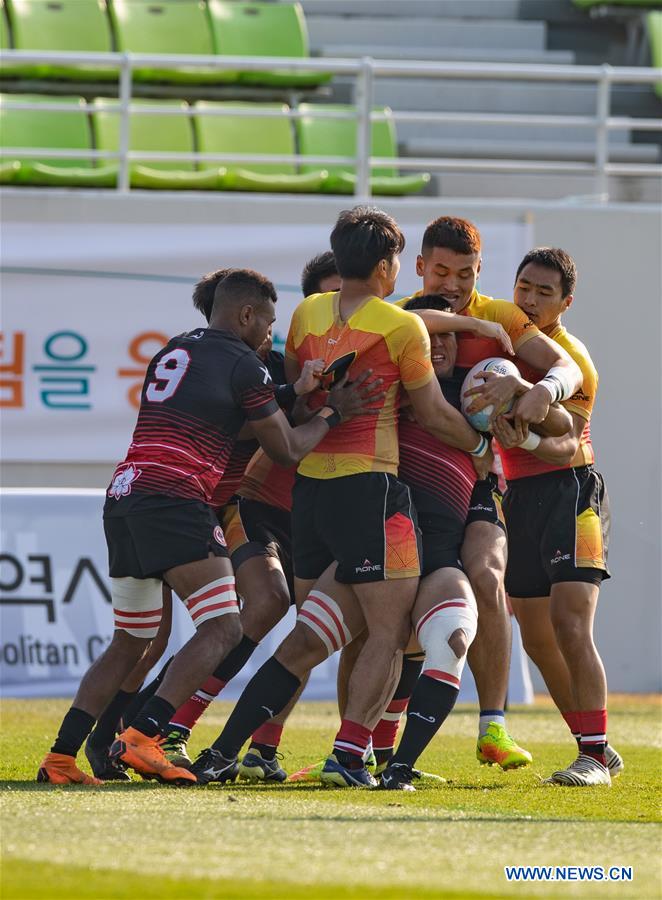 (SP)SOUTH KOREA-INCHEON-ASIA RUGBY MEN'S SEVENS QUALIFIERS