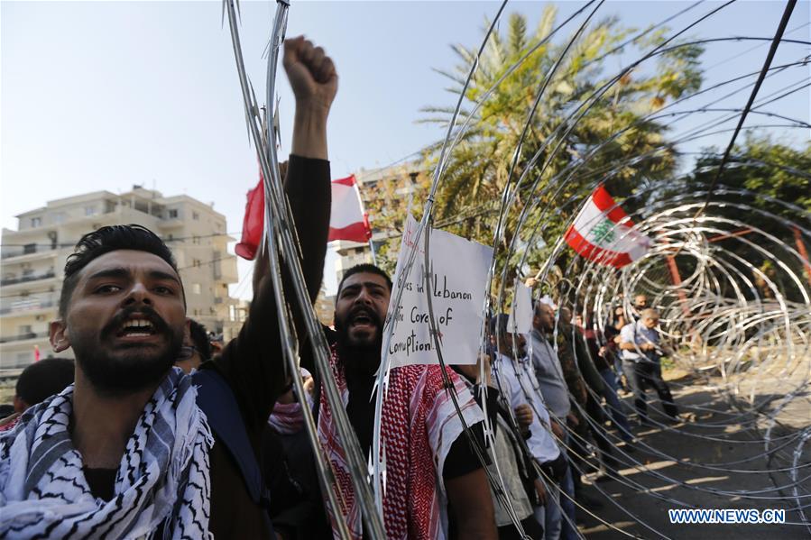 LEBANON-BEIRUT-PROTEST AGAINST U.S. INTERVENTION 