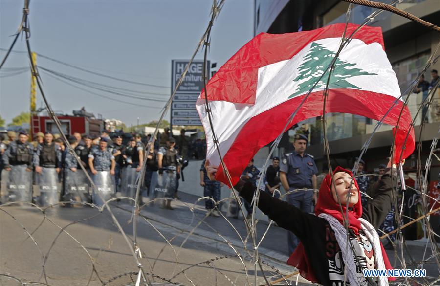 LEBANON-BEIRUT-PROTEST AGAINST U.S. INTERVENTION 