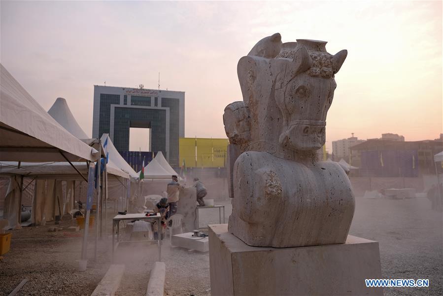 IRAN-TEHRAN-INTERNATIONAL SCULPTURE SYMPOSIUM