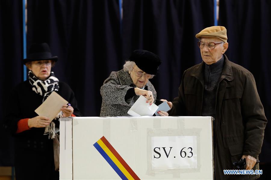 ROMANIA-BUCHAREST-PRESIDENTIAL ELECTION-RUNOFF-START