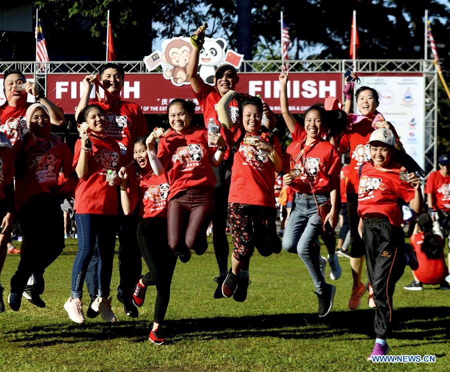 MALAYSIA-KOTA KINABALU-CHINA-FRIENDSHIP RUN