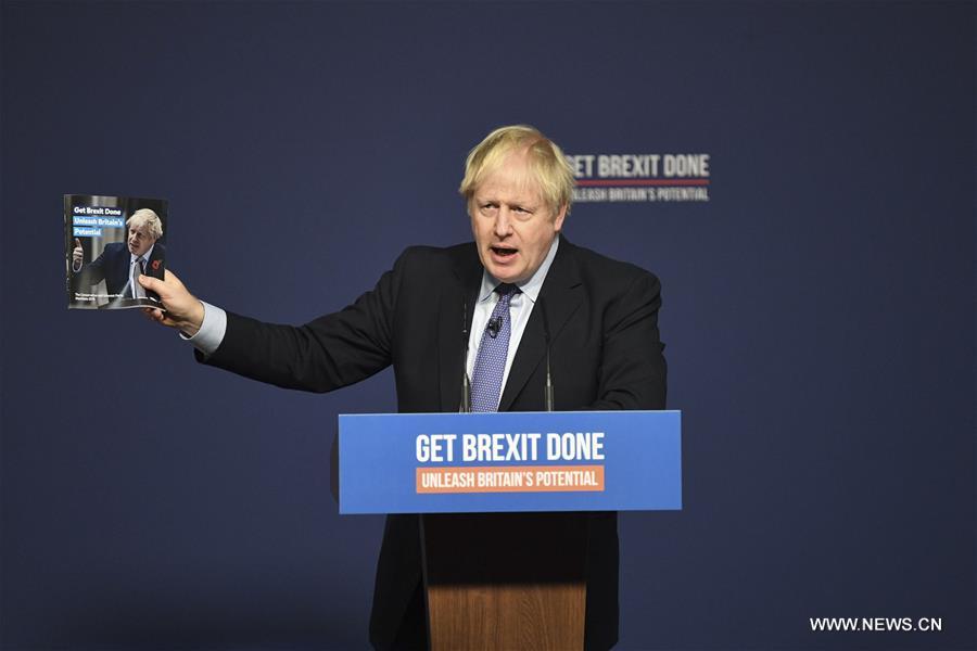 BRITAIN-CONSERVATIVE PARTY-ELECTION MANIFESTO-LAUNCH