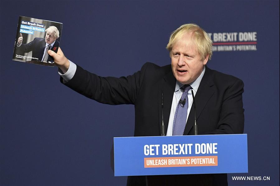 BRITAIN-CONSERVATIVE PARTY-ELECTION MANIFESTO-LAUNCH