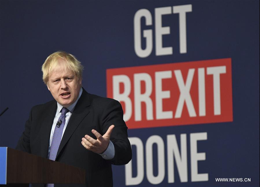 BRITAIN-CONSERVATIVE PARTY-ELECTION MANIFESTO-LAUNCH