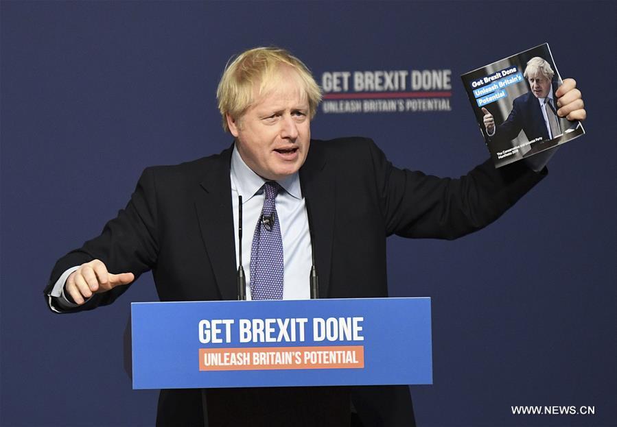 BRITAIN-CONSERVATIVE PARTY-ELECTION MANIFESTO-LAUNCH