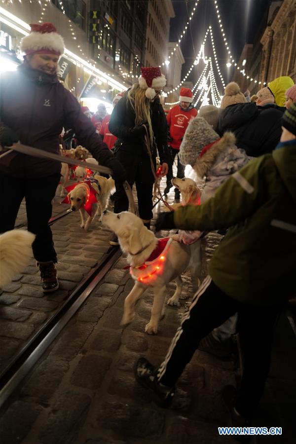 FINLAND-HELSINKI-CHRISTMAS SEASON-LIGHTS