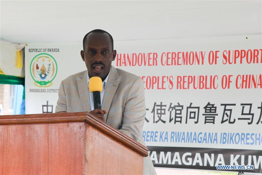 RWANDA-RWAMAGANA-CHINA-DONATION-HANDOVER CEREMONY