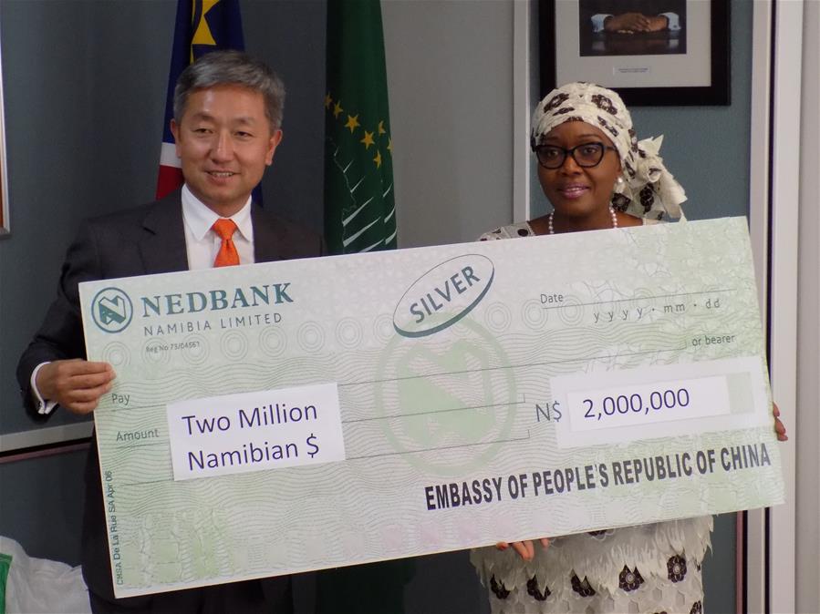 NAMIBIA-WINDHOEK-DROUGHT RELIEF-CHINESE AID