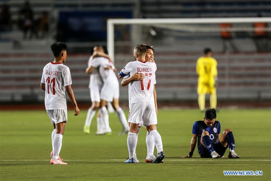 (SP)PHILIPPINES-MANILA-FOOTBALL-SEA GAMES PHI VS CAMBODIA