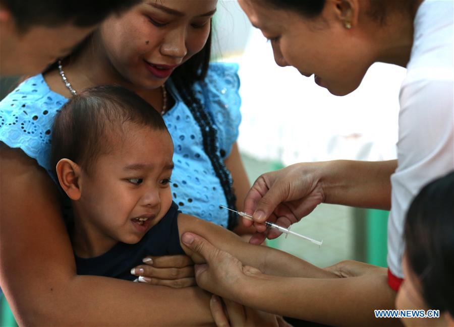 MYANMAR-YANGON-MEASLES AND RUBELLA IMMUNIZATION PROGRAM
