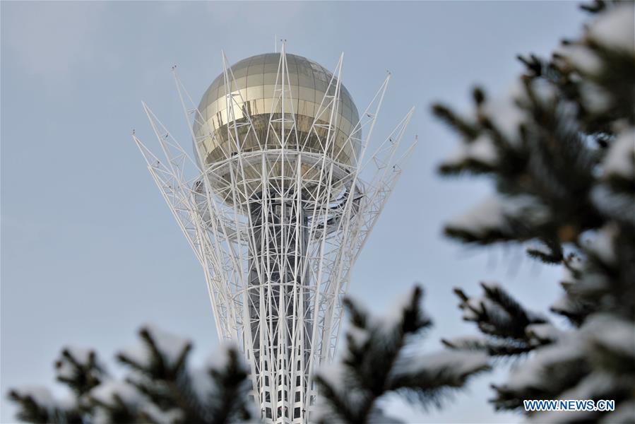 KAZAKHSTAN-NUR-SULTAN-BAITEREK TOWER