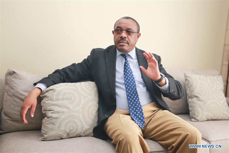 RWANDA-KIGALI-FORMER ETHIOPIAN PM-INTERVIEW