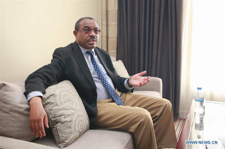 RWANDA-KIGALI-FORMER ETHIOPIAN PM-INTERVIEW
