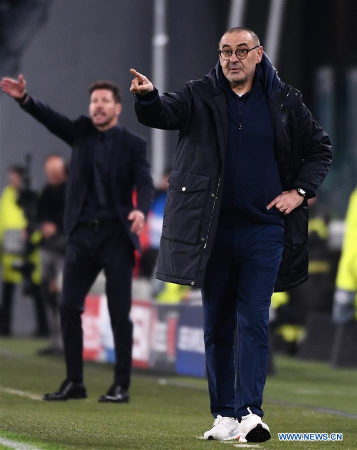 (SP)ITALY-TURIN-FOOTBALL-UEFA CHAMPIONS LEAGUE-JUVENTUS VS ATLETICO MADRID