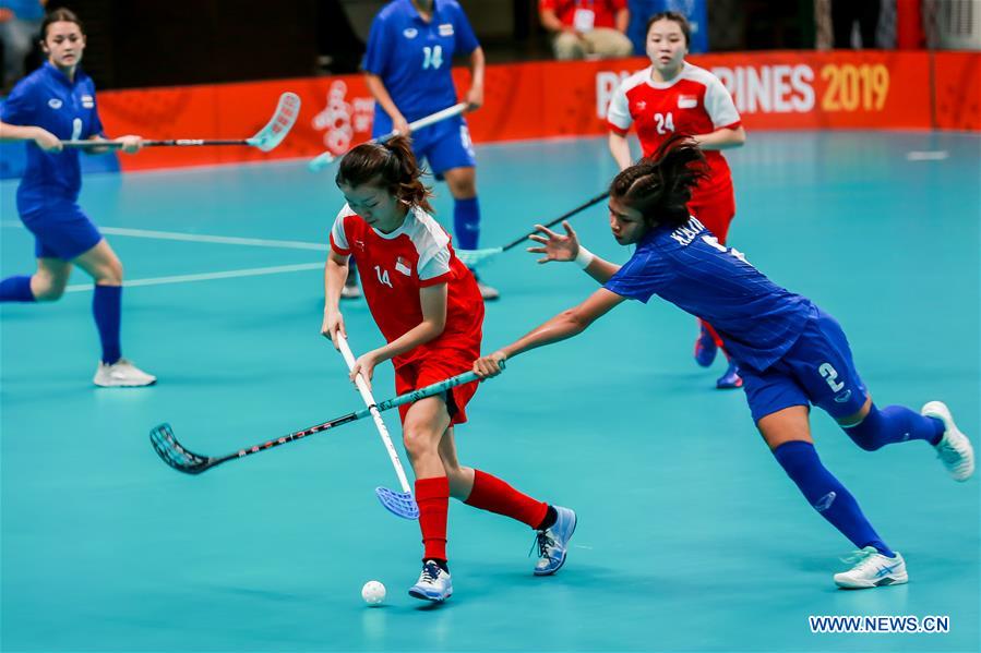 (SP)THAILAND-QUEZON CITY-WOMEN'S FLOORBALL-30TH SEA GAMES