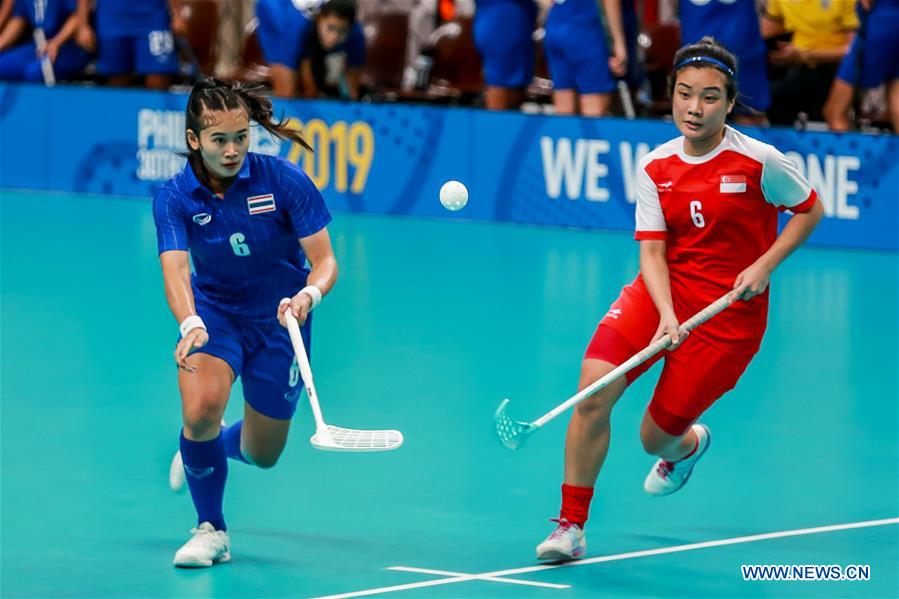 (SP)THAILAND-QUEZON CITY-WOMEN'S FLOORBALL-30TH SEA GAMES
