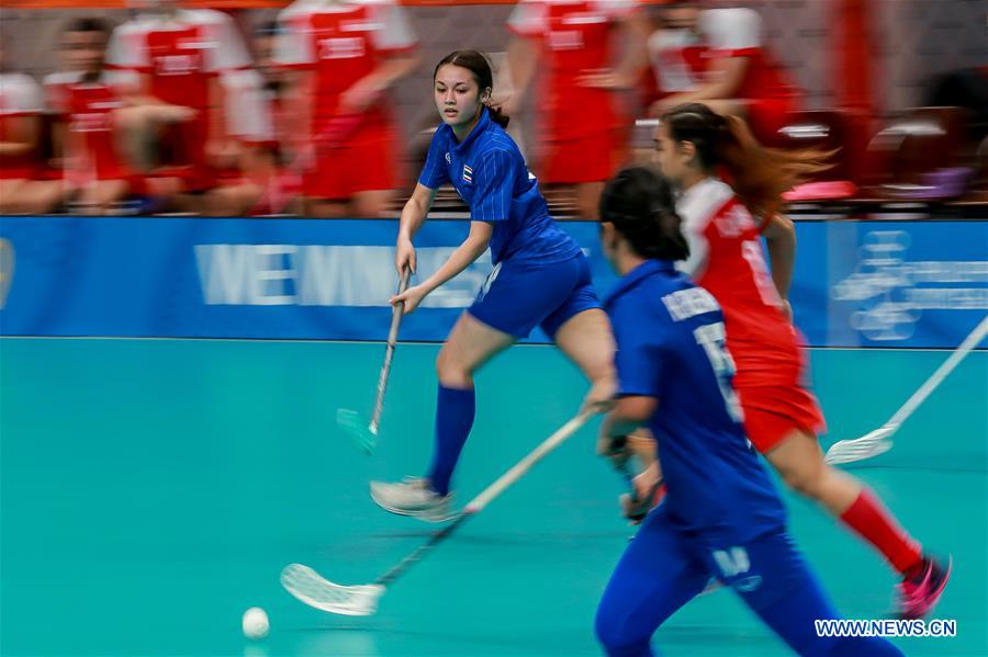 (SP)THAILAND-QUEZON CITY-WOMEN'S FLOORBALL-30TH SEA GAMES