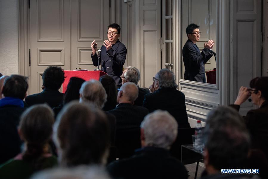 FRANCE-PARIS-CHINESE ARCHITECT-FRENCH ACADEMY OF ARCHITECTURE