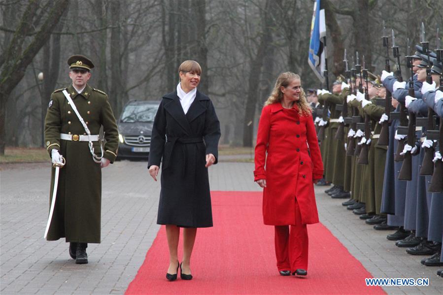 ESTONIA-TALLINN-CANADIAN GOVERNOR GENERAL-VISIT