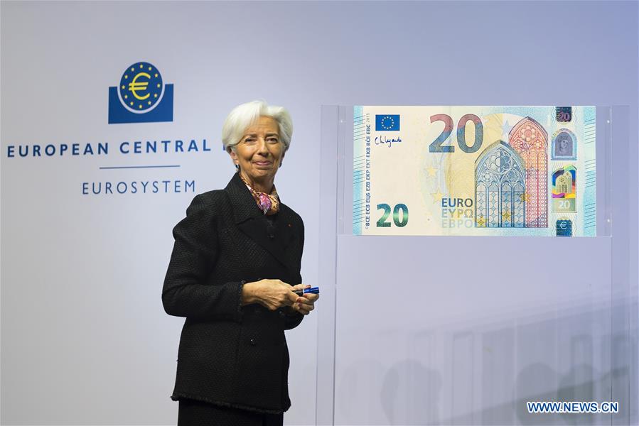 GERMANY-FRANKFURT-ECB-LAGARDE-SIGNATURE-BANKNOTES
