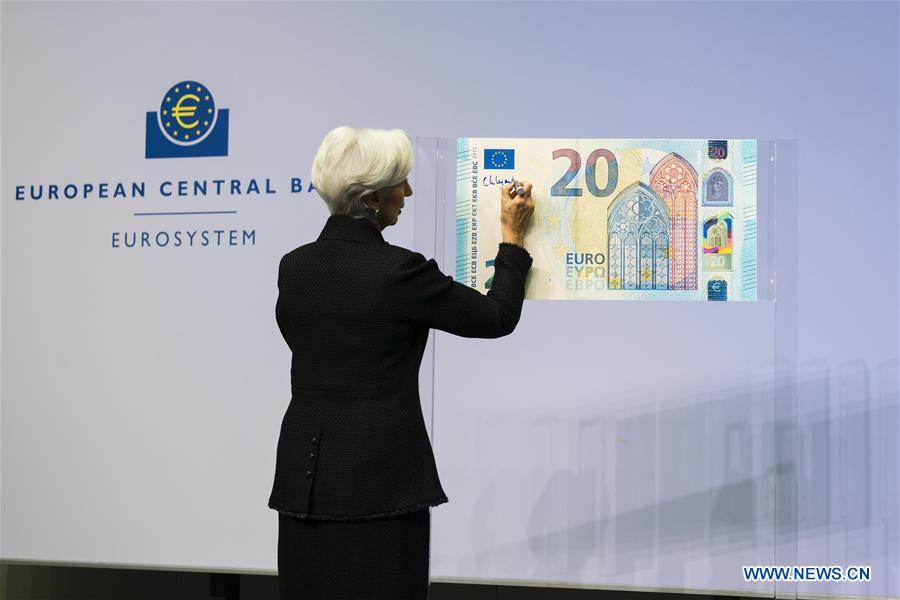 GERMANY-FRANKFURT-ECB-LAGARDE-SIGNATURE-BANKNOTES