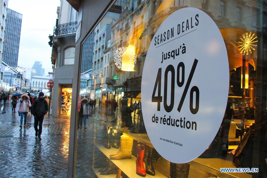 BELGIUM-BRUSSELS-BLACK FRIDAY-PREPARATION