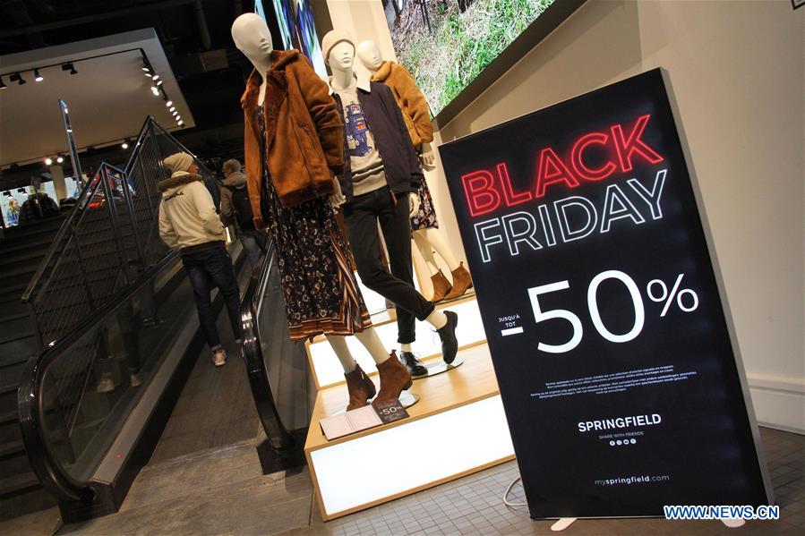 BELGIUM-BRUSSELS-BLACK FRIDAY-PREPARATION
