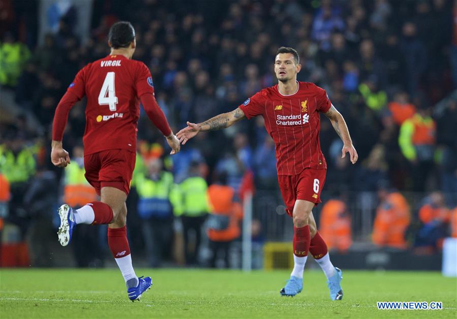 (SP) BRITAIN-LIVERPOOL-FOOTBALL-UEFA CHAMPIONS LEAGUE-LIVERPOOL VS NAPOLI