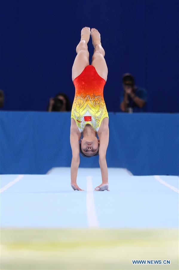 (SP)JAPAN-TOKYO-TRAMPOLINE GYMNASTICS WORLD CHAMPIONSHIPS