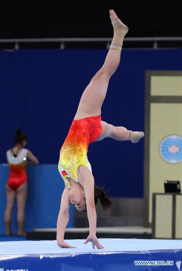 (SP)JAPAN-TOKYO-TRAMPOLINE GYMNASTICS WORLD CHAMPIONSHIPS